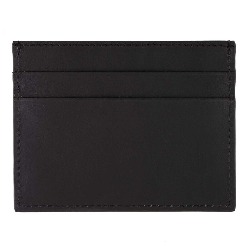 Hugo Boss Leather Card Holder Gear Black/Red image number 3